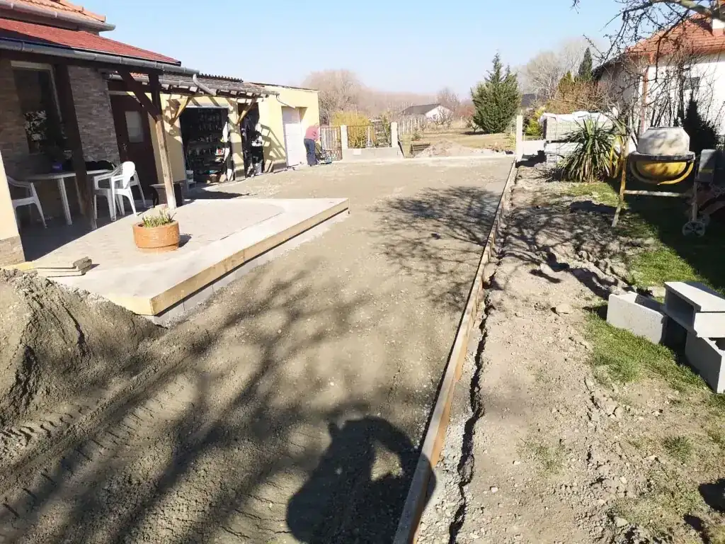 Tükörszedés és terítés – helyszíni munka